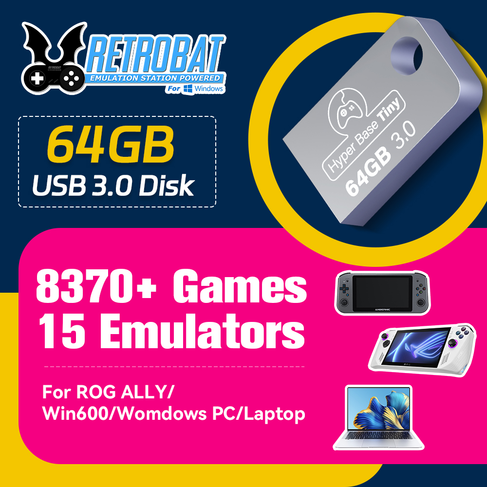 Retro Gaming N64 - Disque dur portable USB 3.0 de