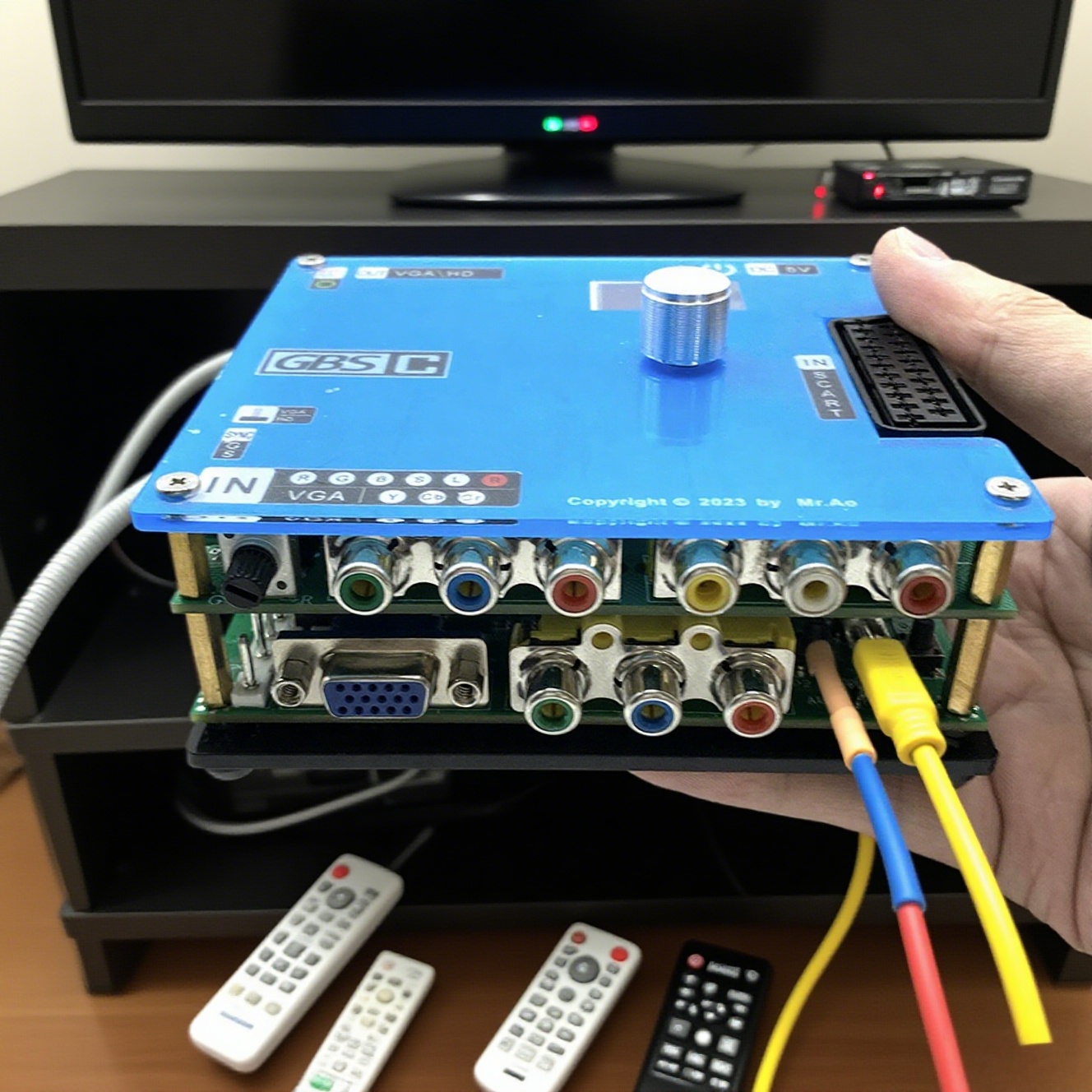 Scart To Hdmi - Convertisseur de Signal de jeu vidéo