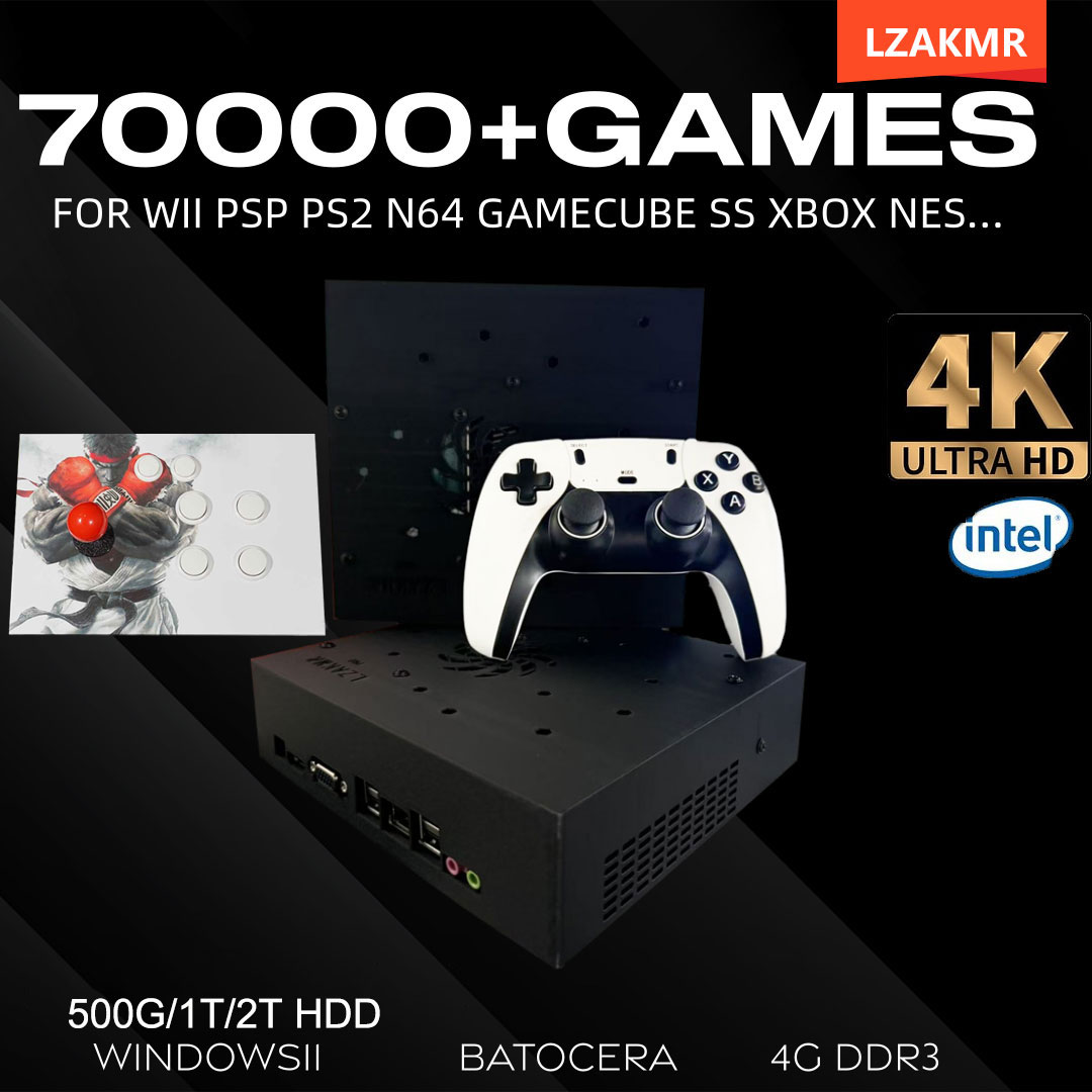 Retro Gaming N64 - Console de jeu rétro 70000 +