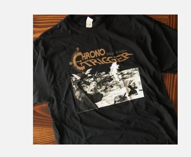 Retro Gaming T Shirt - T-shirt Chrono Trigger