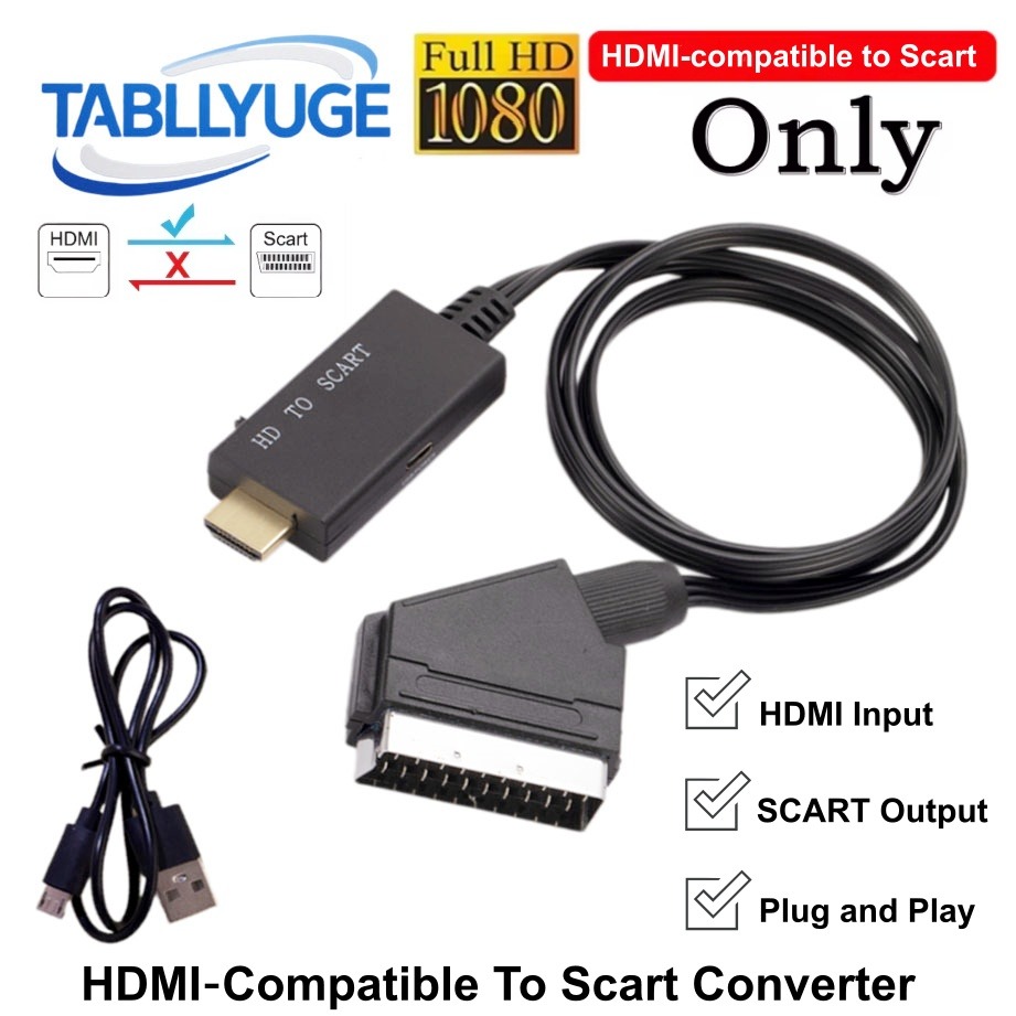 Câble convertisseur HDMI vers  - Scart To Hdmi avis et prix