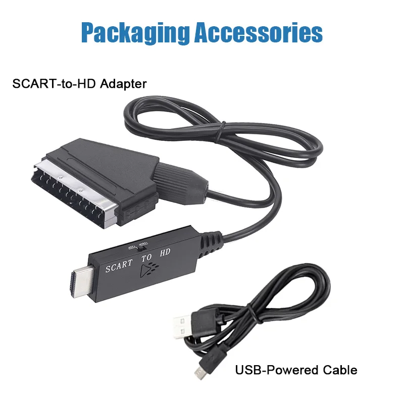 Convertisseur SCART vers HDMI  - Scart To Hdmi avis et prix
