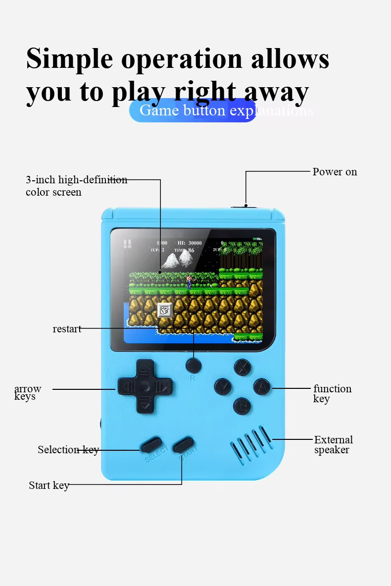 Console de jeux portable rétro - Retro Gaming Kiosk avis et prix