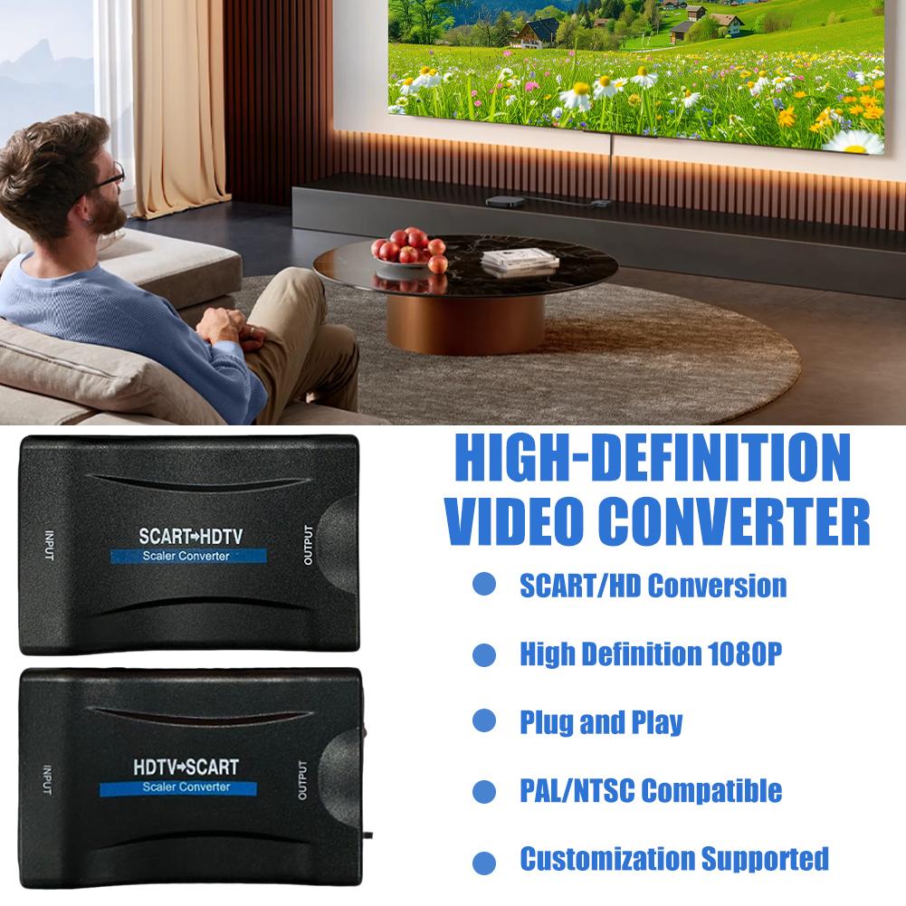 Convertisseur HDMI vers SCART  - Scart To Hdmi avis et prix