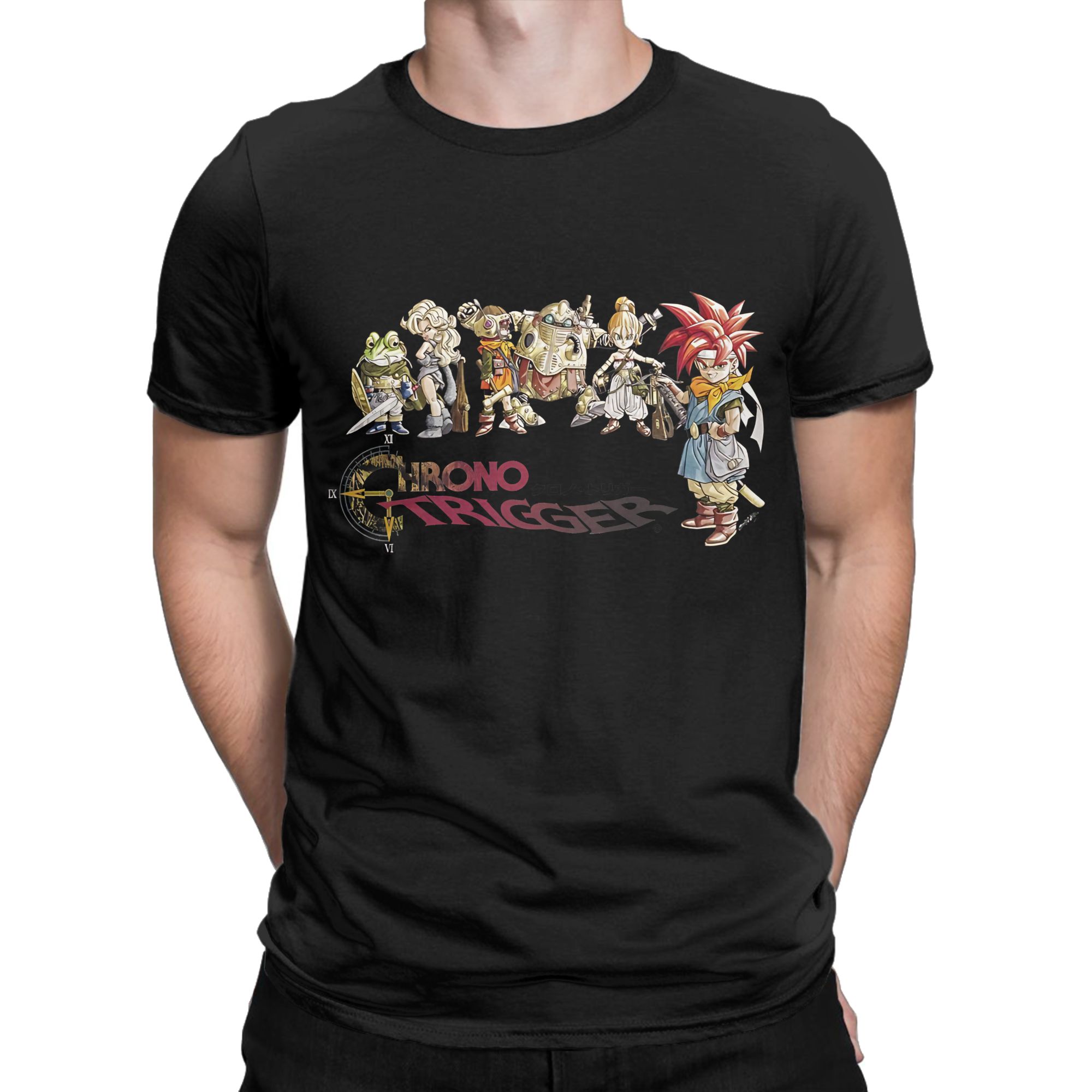 Chrono Trigger Logo Funny Grap - Retro Gaming T Shirt avis et prix