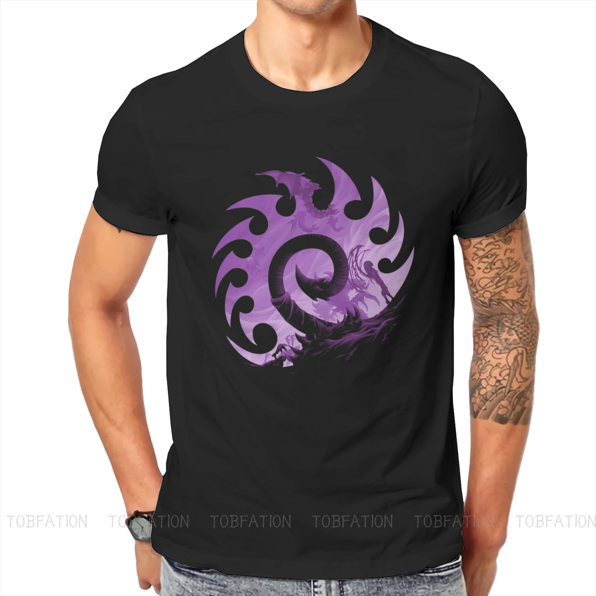 T-shirt à col rond pour hommes - Retro Gaming T Shirt avis et prix